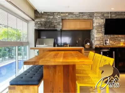 Edifício Ornato Moema Indianópolis 204m² 04 Dormitórios 03 Suítes 3 Vagas