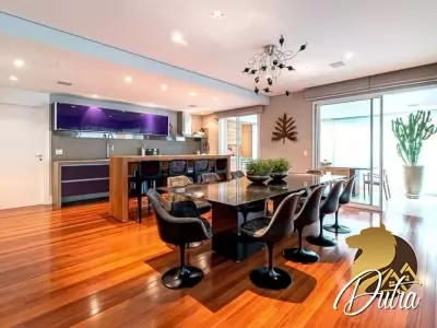 Condomínio Particolare Campo Belo 385m² 03 Dormitórios 03 Suítes 5 Vagas