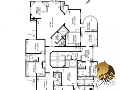 Parque dos Jerivás Moema 227m² 04 Dormitórios 02 Suítes 3 Vagas